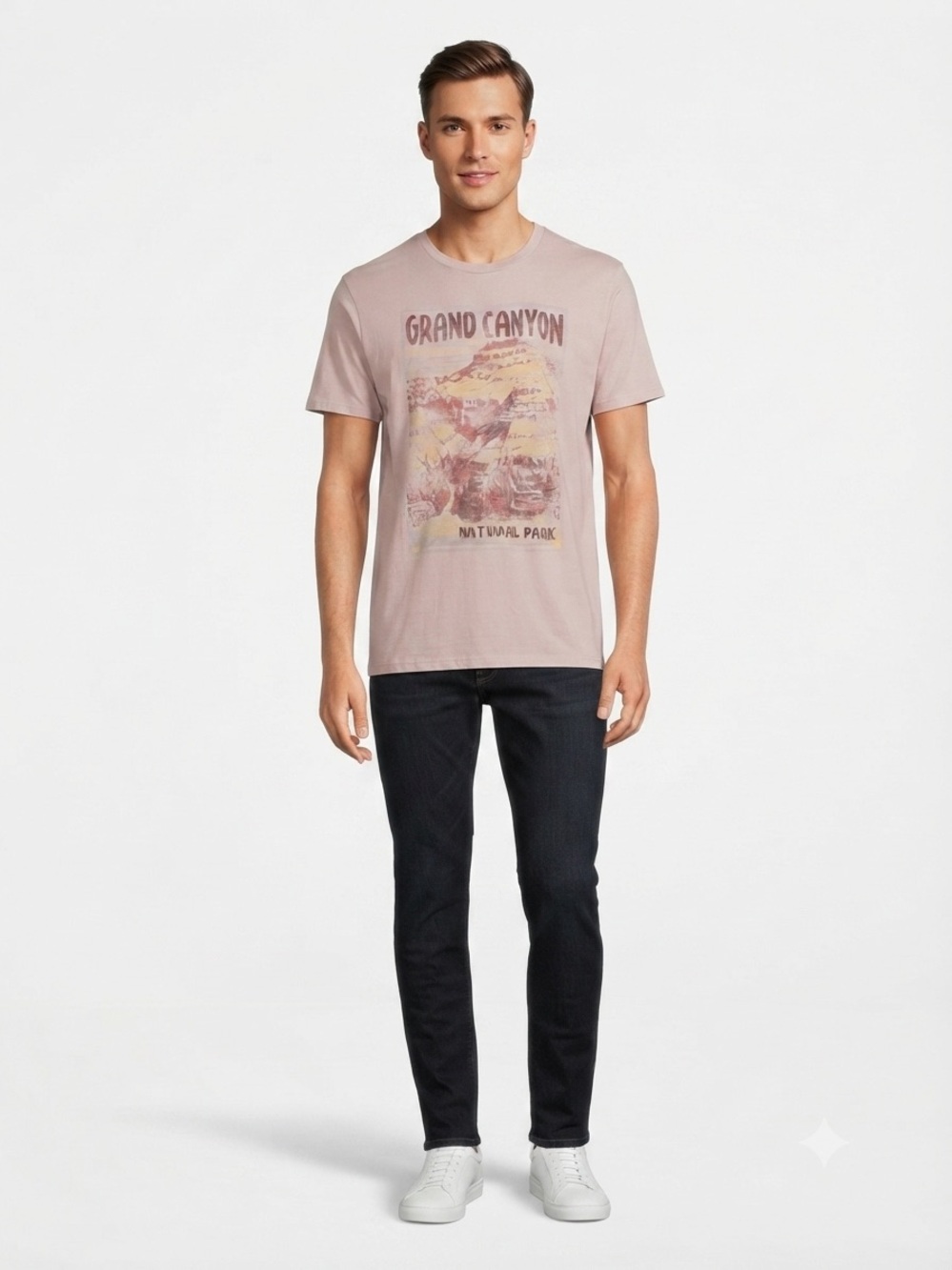 Maurices Light Tan Grand Canyon Graphic Tee